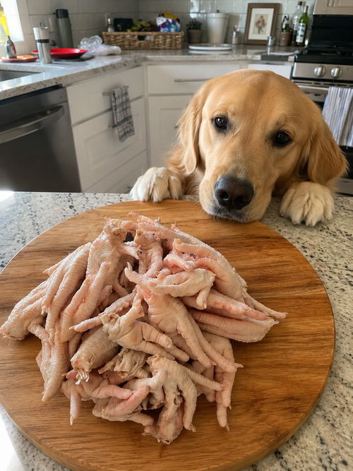 1kg Frozen Chicken Feet, Birmingham Raw Birmingham Raw