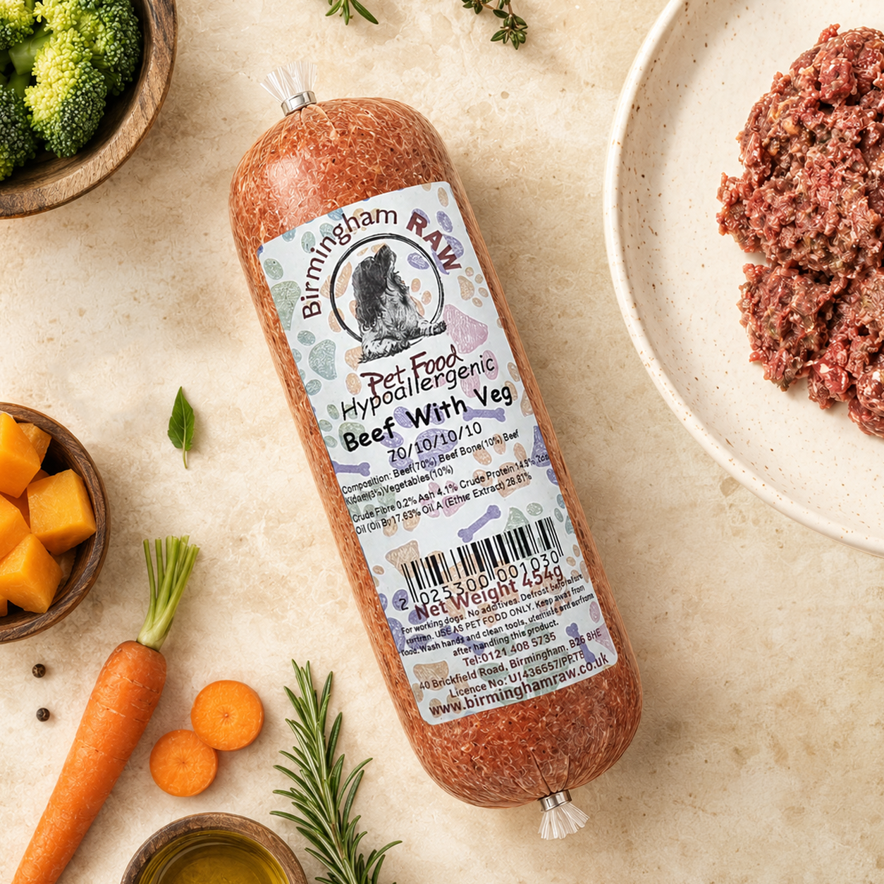Birmingham Raw Beef & Veg Birmingham Raw