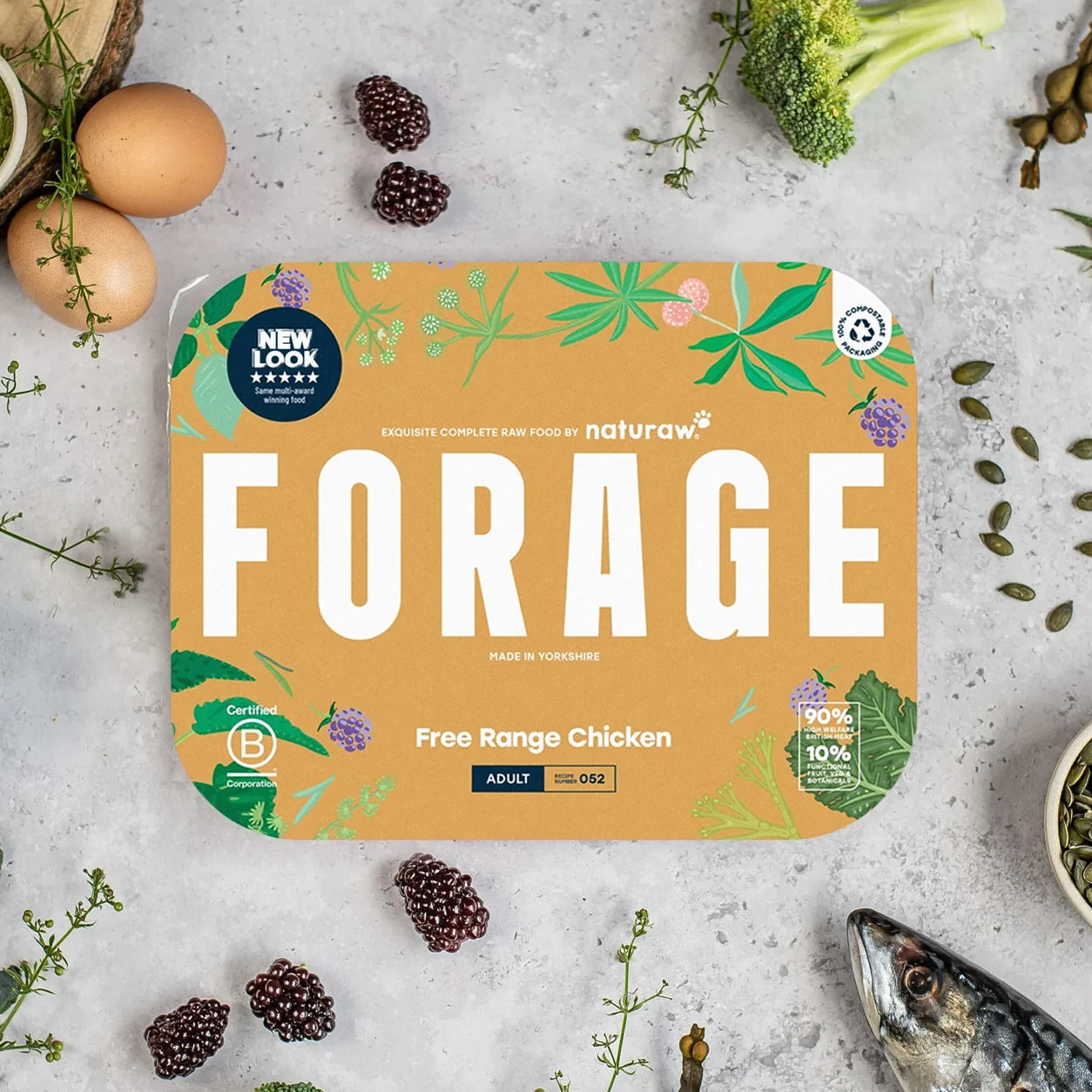Naturaw Forage: Free range chicken Naturaw